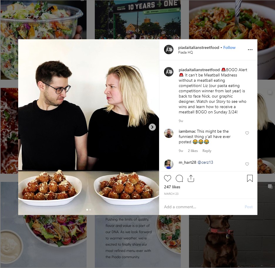 restaurant instagram marketing