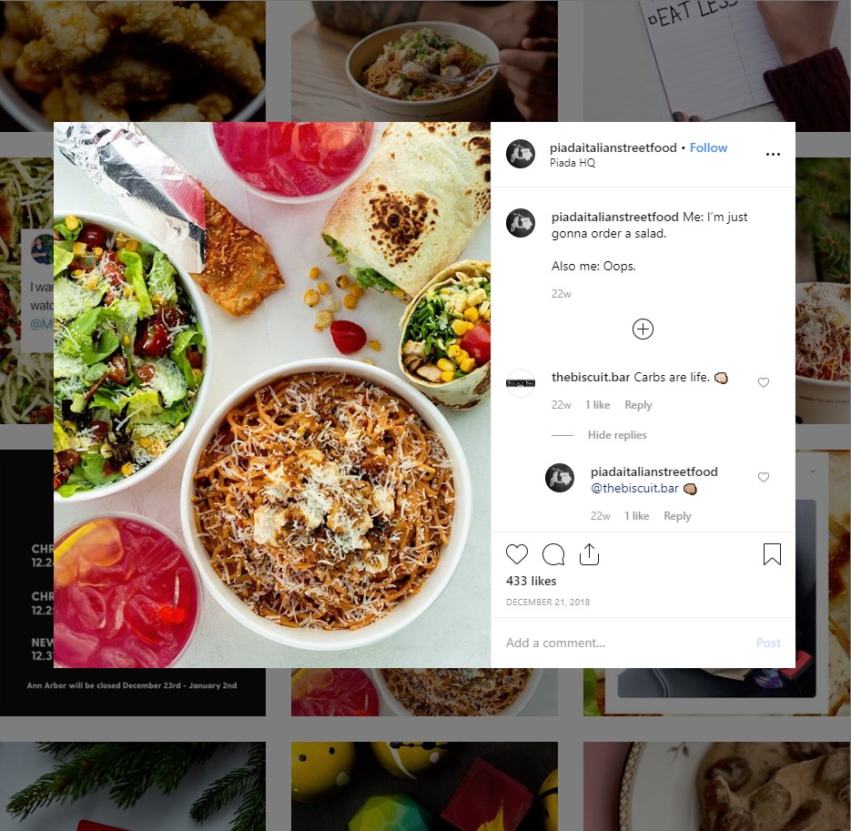 restaurant instagram marketing